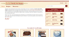 Desktop Screenshot of anitasrecipes.com